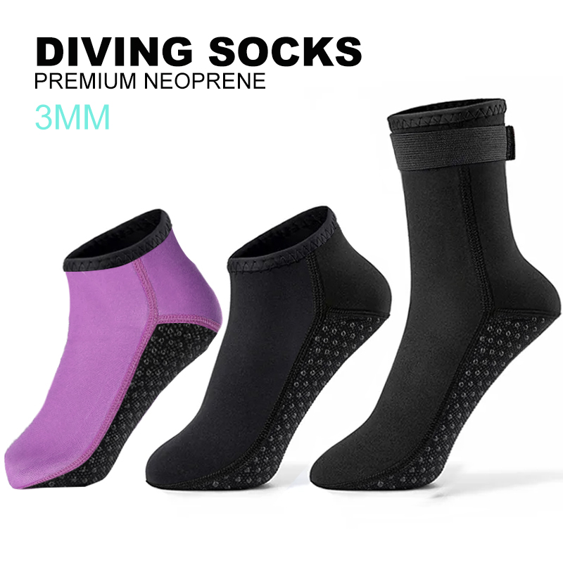 Wetsuit 3Mm Neoprene - Neoprenowe skarpety 3mm buty skarpety nurkowe